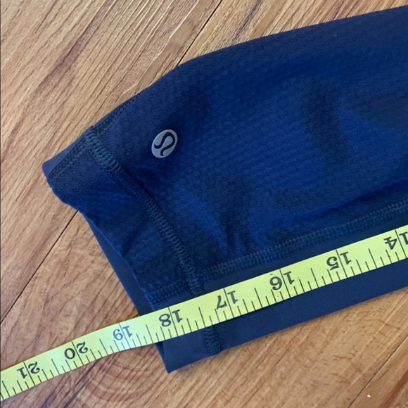 Lululemon Run Crops Luxtreme Hero Blue 4” - Picture 7 of 7